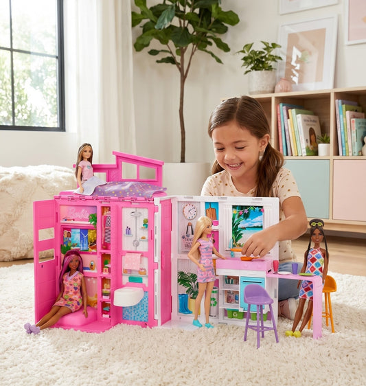 Barbie House with Doll