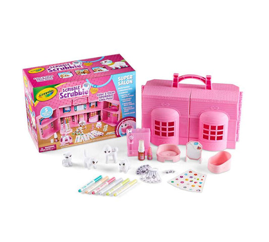 Crayola Scribble Scrubbie Pets Super Salon