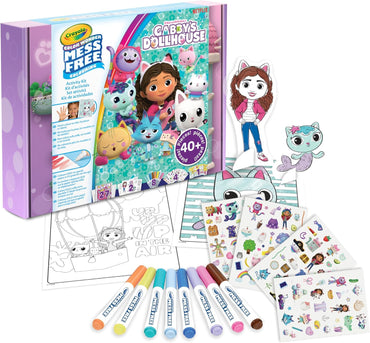 Crayola Color Wonder Gabby's Dollhouse Activity Kit