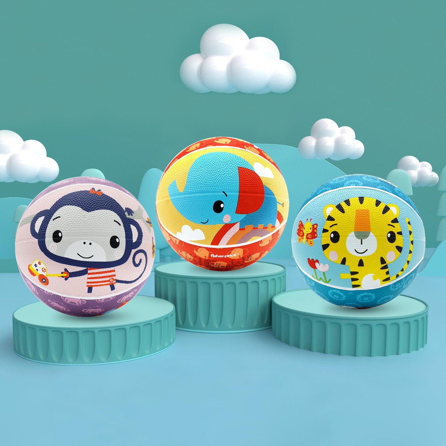Fisher Price Baby Play Ball 17cm