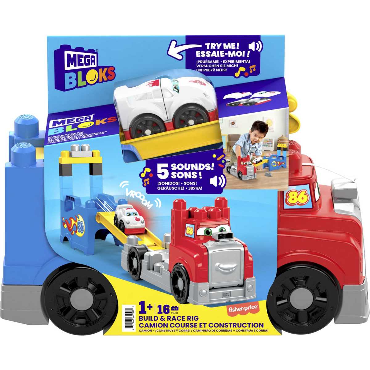 Mega Bloks Build & Race Rig