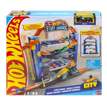 Hot Wheels City Stunt Garage Play Set