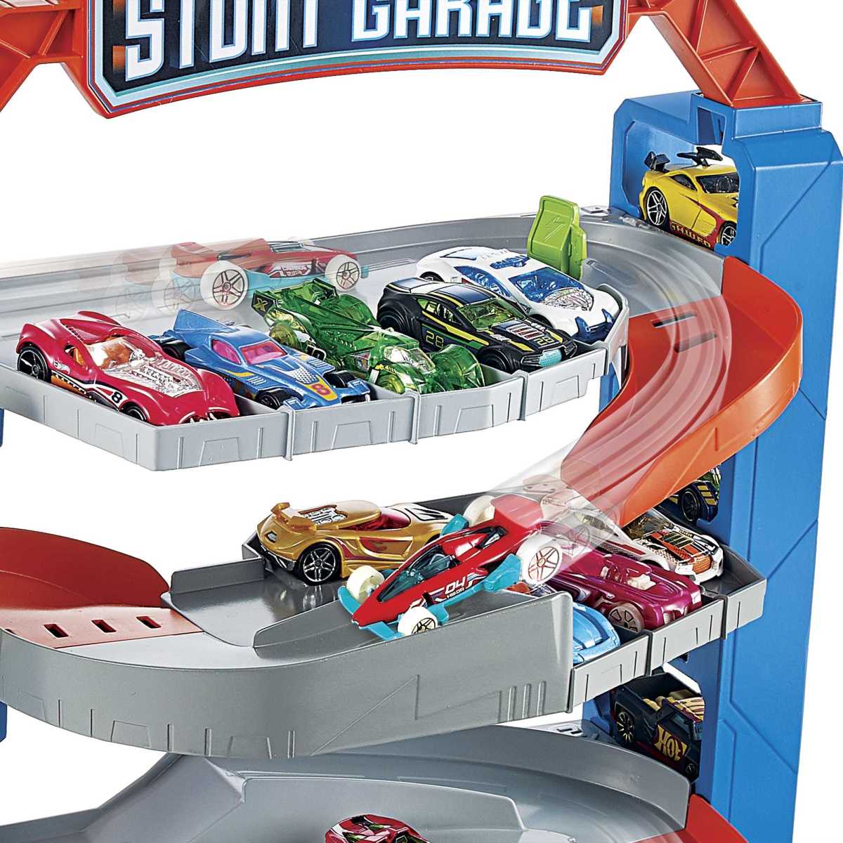 Hot Wheels City Stunt Garage Play Set