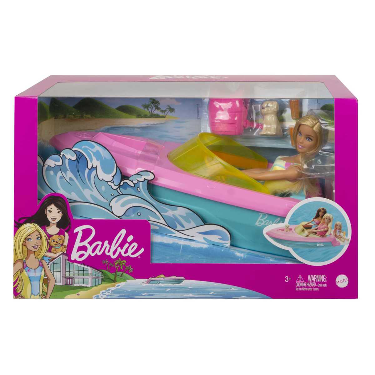 Barbie Boat with Doll