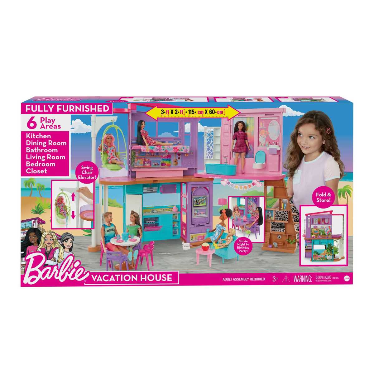 Barbie Malibu House