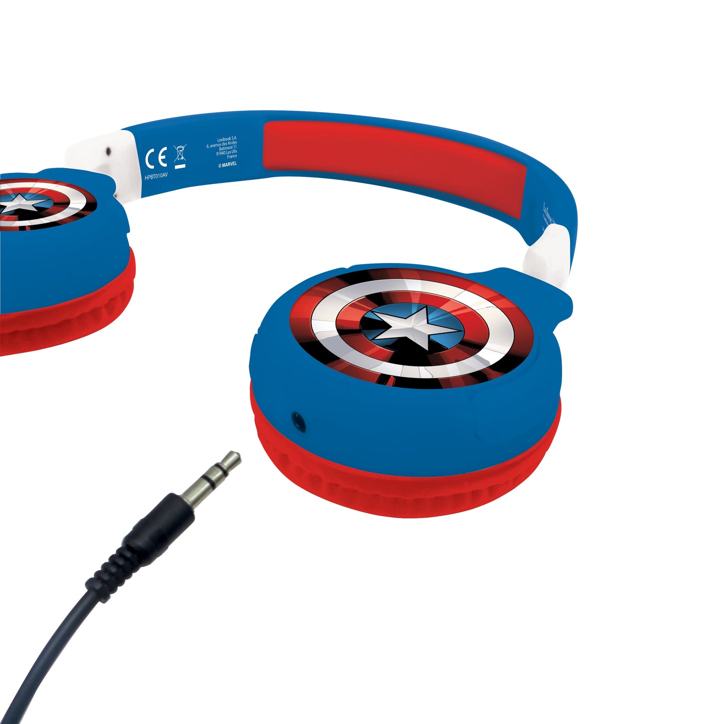 Lexibook Avengers 2 in 1 Foldable Headphone