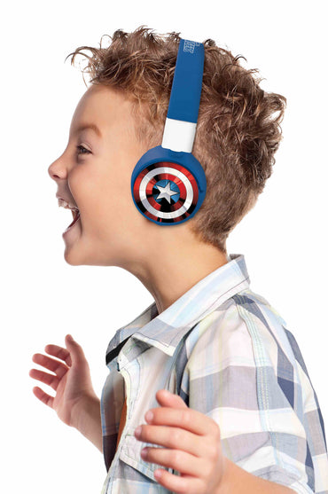 Lexibook Avengers 2 in 1 Foldable Headphone