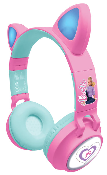 Lexibook Barbie Wireless Rechargeable Headphone With Light