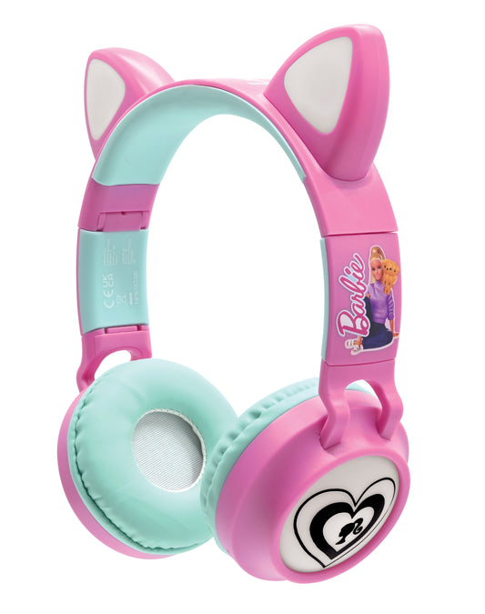 Lexibook Barbie Wireless Rechargeable Headphone With Light
