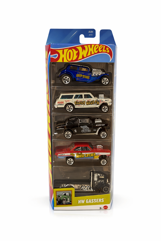 Hot Wheels Basic Car 5-Pack Asst - HW GASSERS