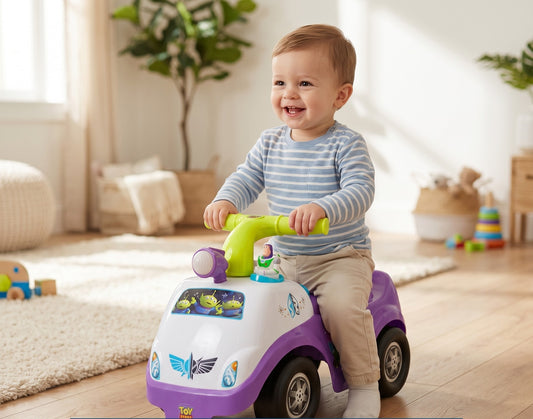 Kiddieland Light N Sound Activity Buzz Rideon