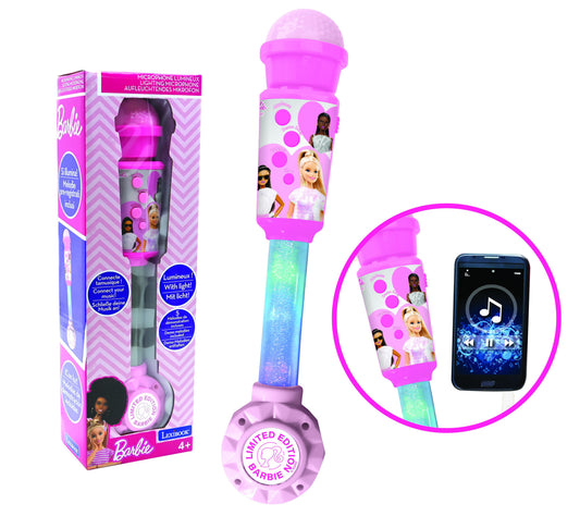 Lexibook Barbie Lighting Microphone With Speaker (AUX-IN)