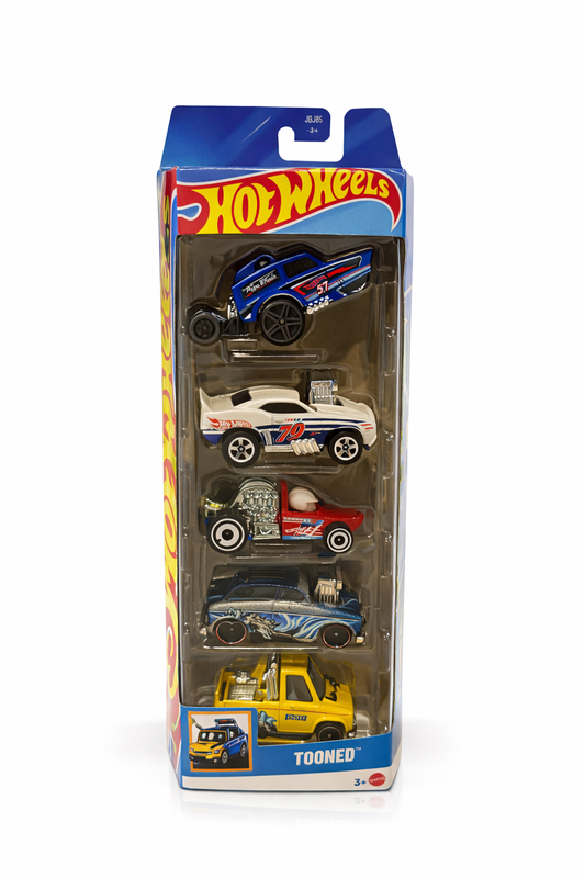 Hot Wheels Basic Car 5-Pack Asst - TOONED