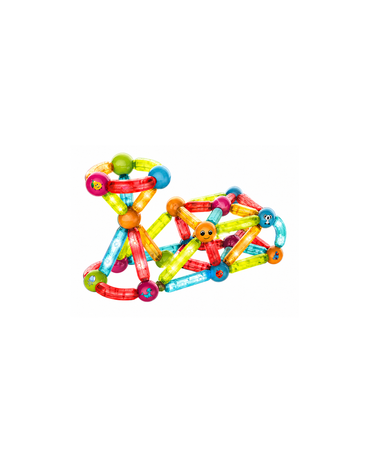 Light Magnetic Stick Blocks 76 pieces
