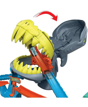 Hot Wheels City Shark Chomp Beach Playset