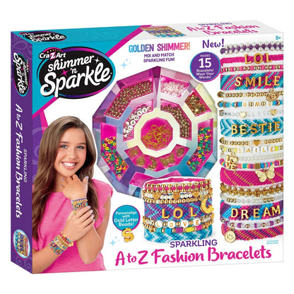 Shimmer N Sparkle Sparkling A-Z Fashion Bracelets