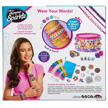 Shimmer N Sparkle Totally Trendy A-Z Jewelry Kit
