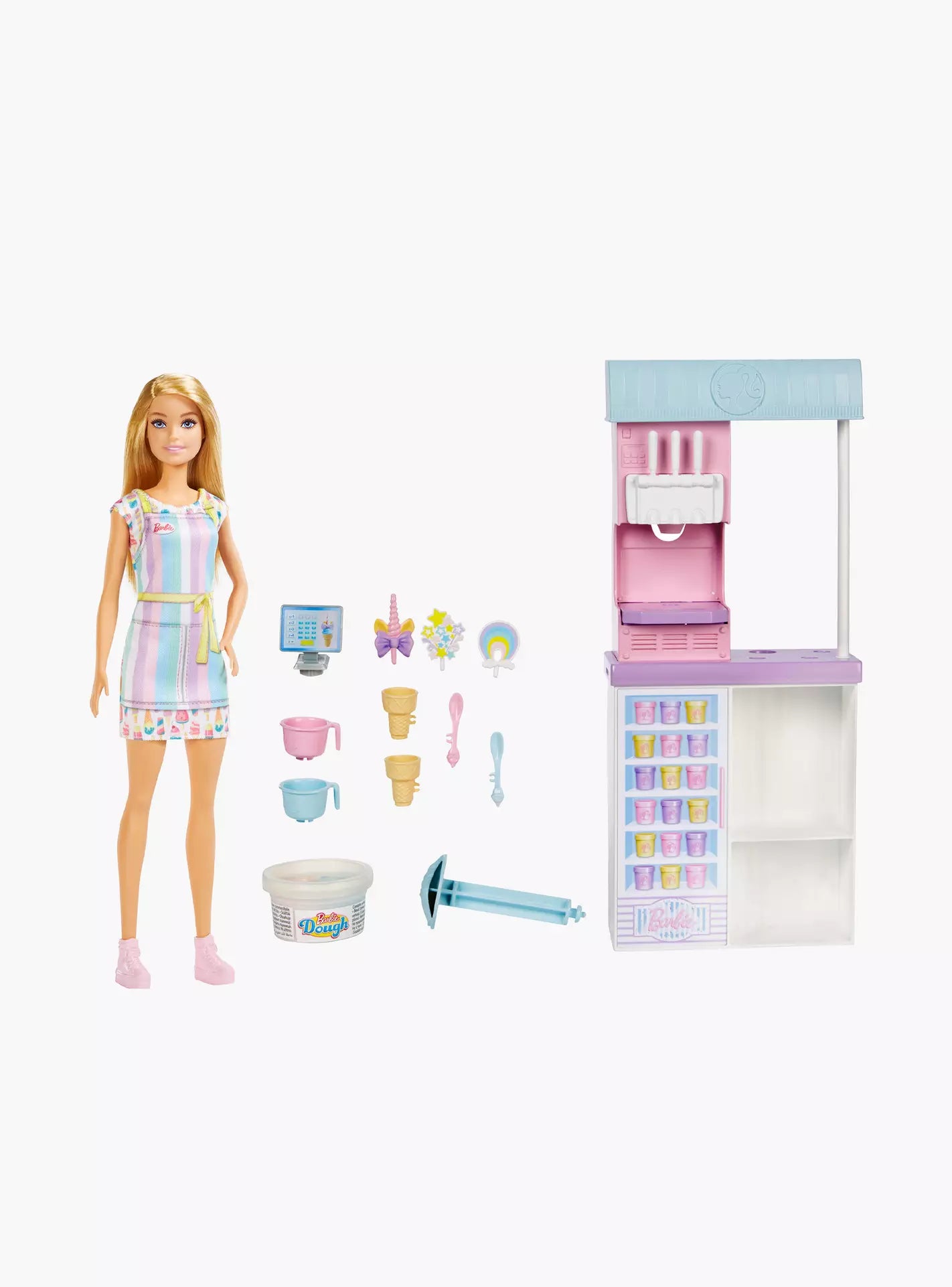 Barbie Ice Cream Shopkeeper Playset
