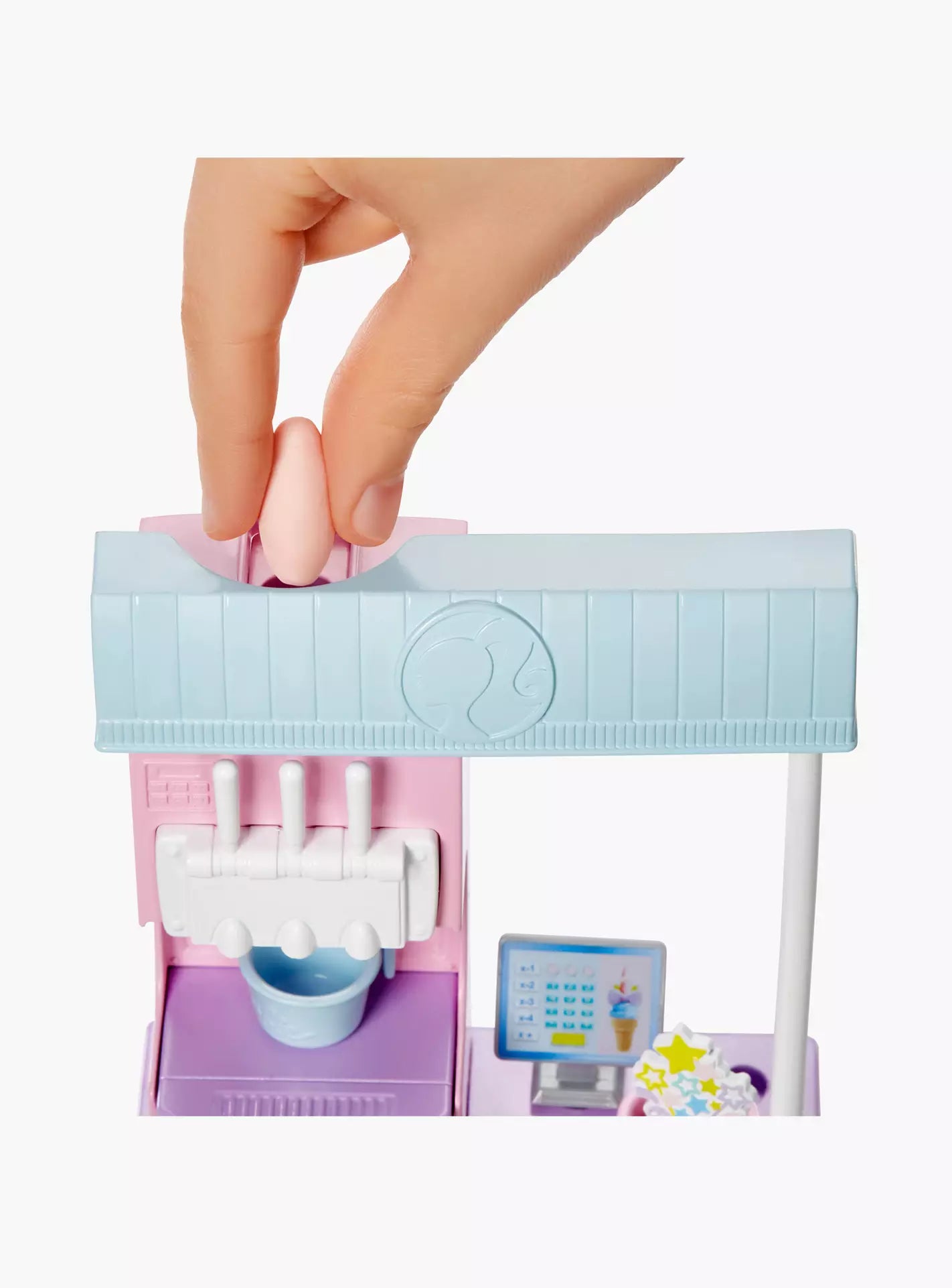 Barbie Ice Cream Shopkeeper Playset