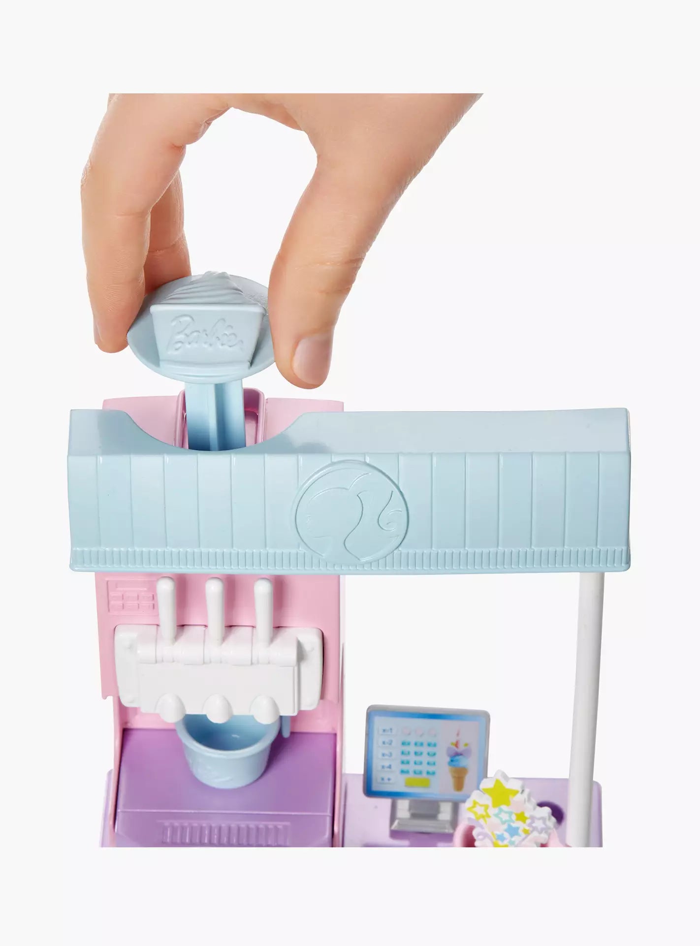 Barbie Ice Cream Shopkeeper Playset