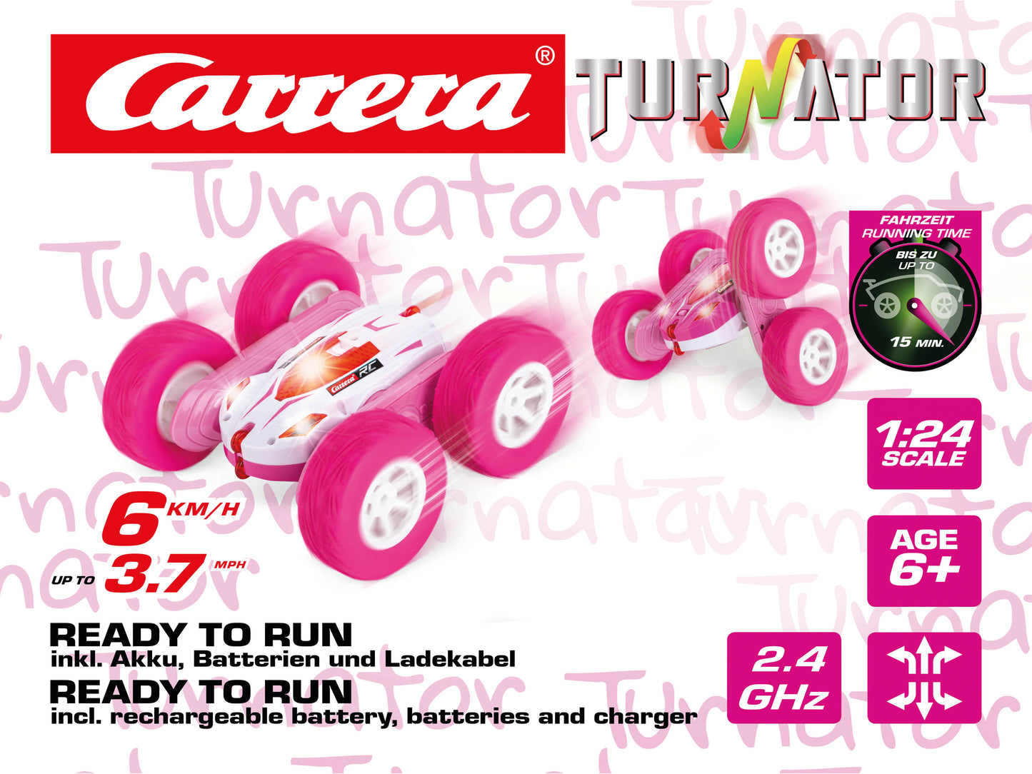 Carrera RC Mini Turnator Pink