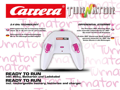 Carrera RC Mini Turnator Pink