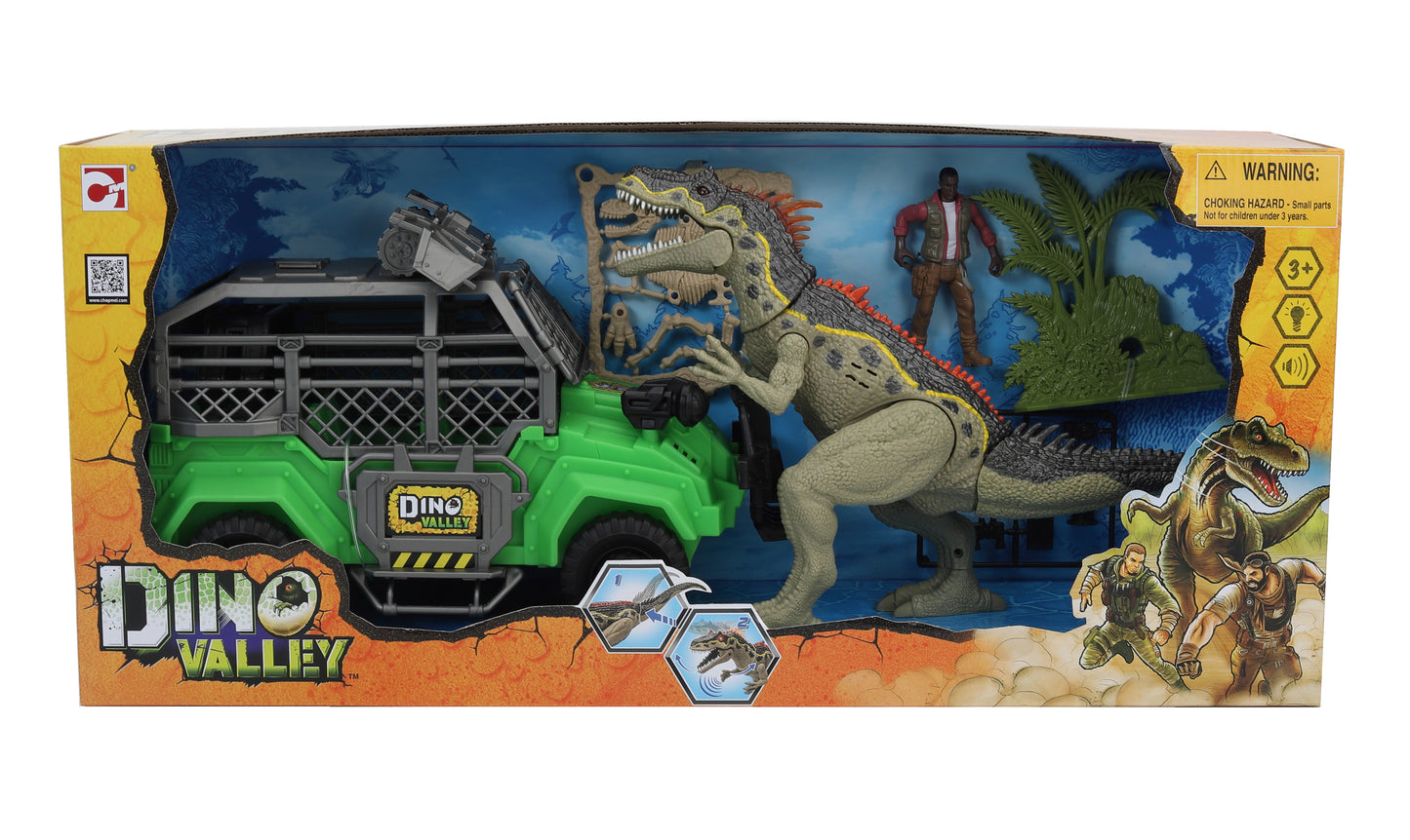 Chapmei Dino Valley Extreme Excursion Playset