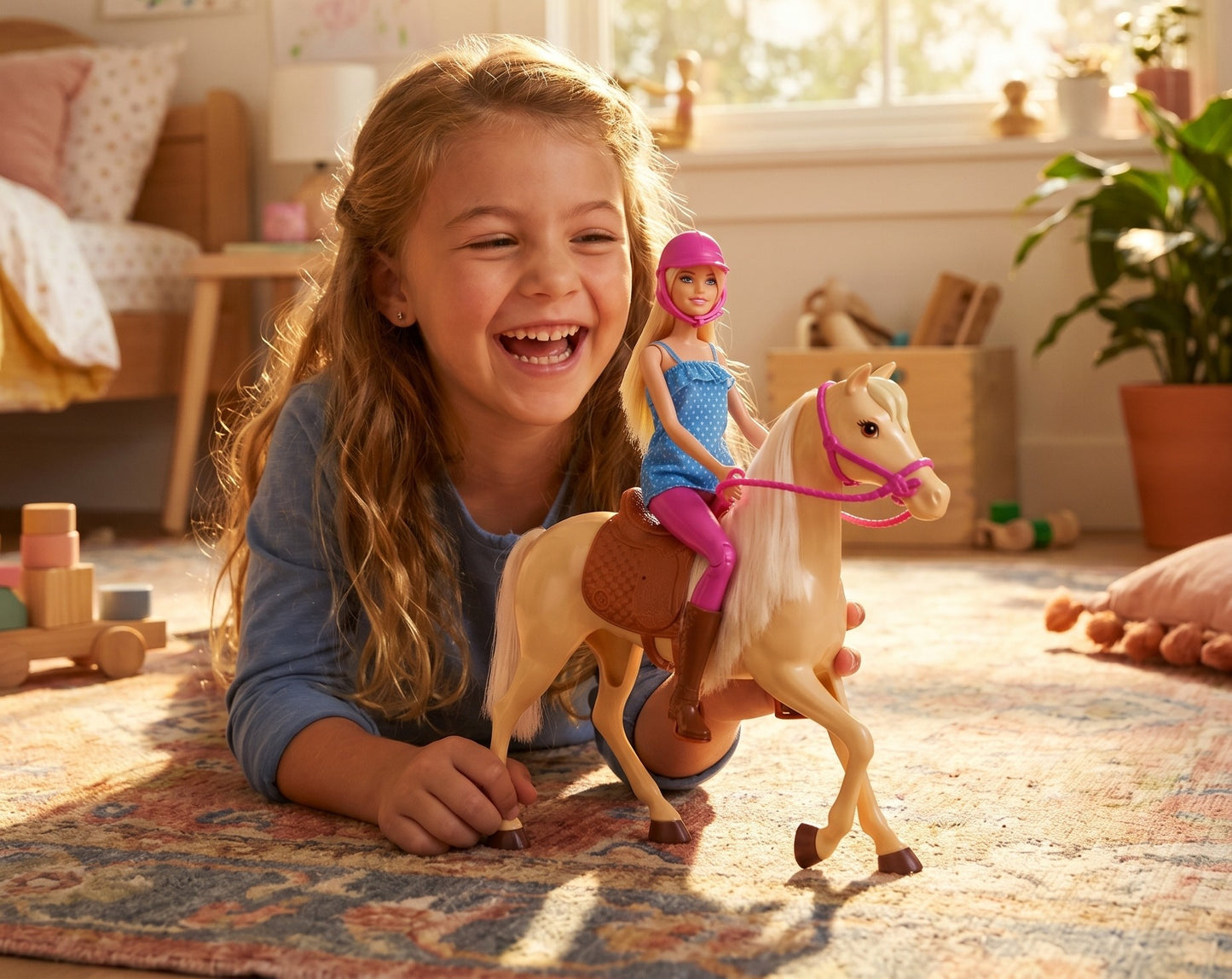 Barbie Doll & Horse