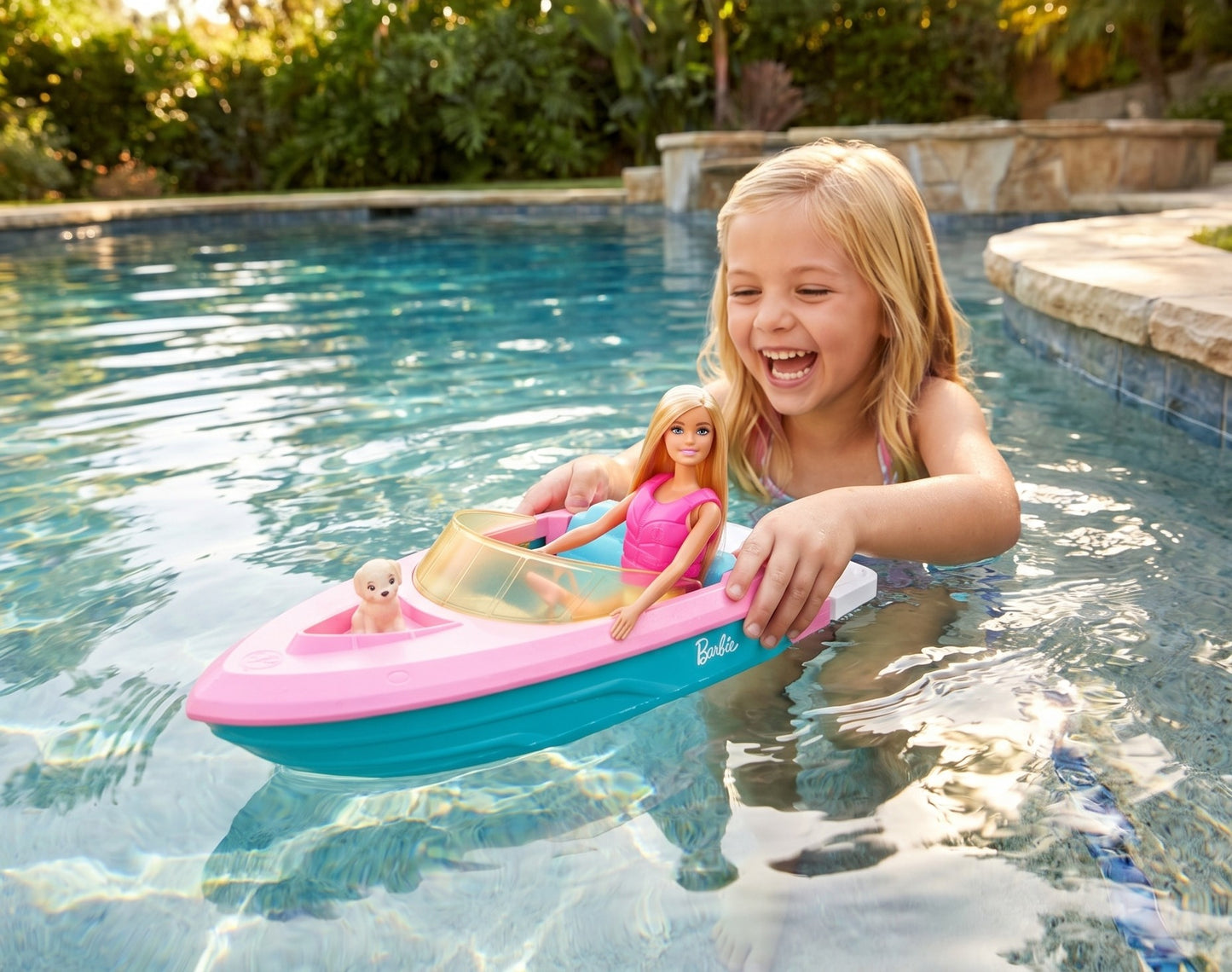Barbie Boat with Doll