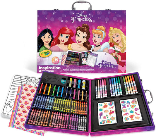 Crayola Inspirational Art Case Disney Princess - 115 Pieces