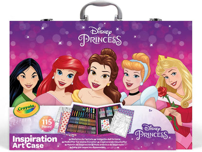 Crayola Inspirational Art Case Disney Princess - 115 Pieces