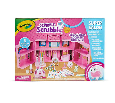 Crayola Scribble Scrubbie Pets Super Salon