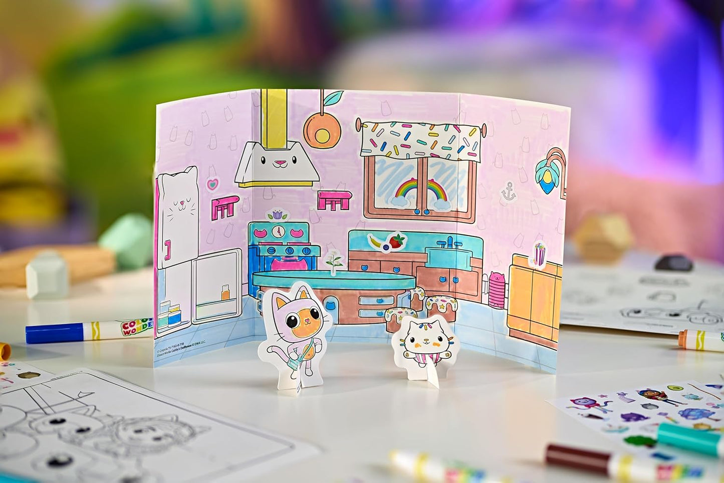 Crayola Color Wonder Gabby's Dollhouse Activity Kit