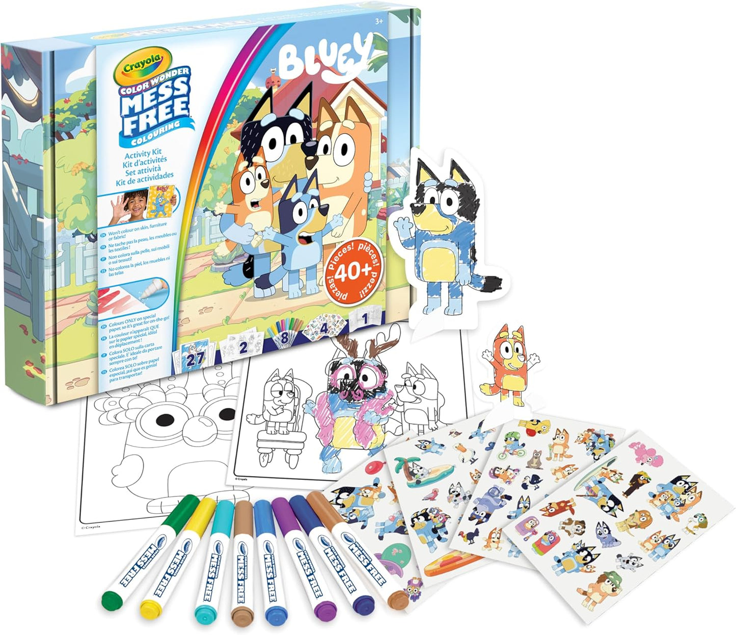 Crayola Color Wonder Bluey Activity Set