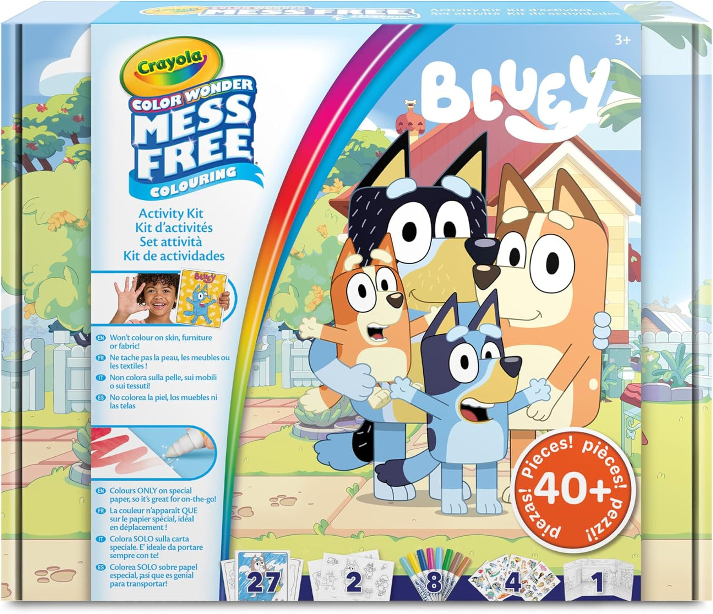 Crayola Color Wonder Bluey Activity Set