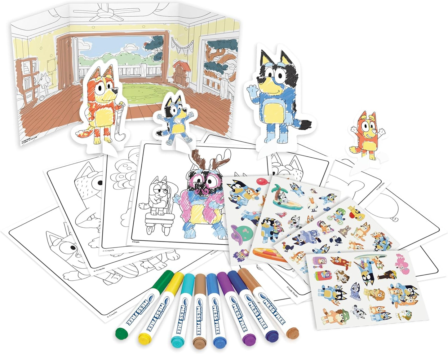 Crayola Color Wonder Bluey Activity Set