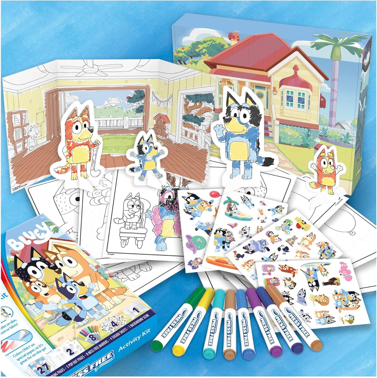 Crayola Color Wonder Bluey Activity Set