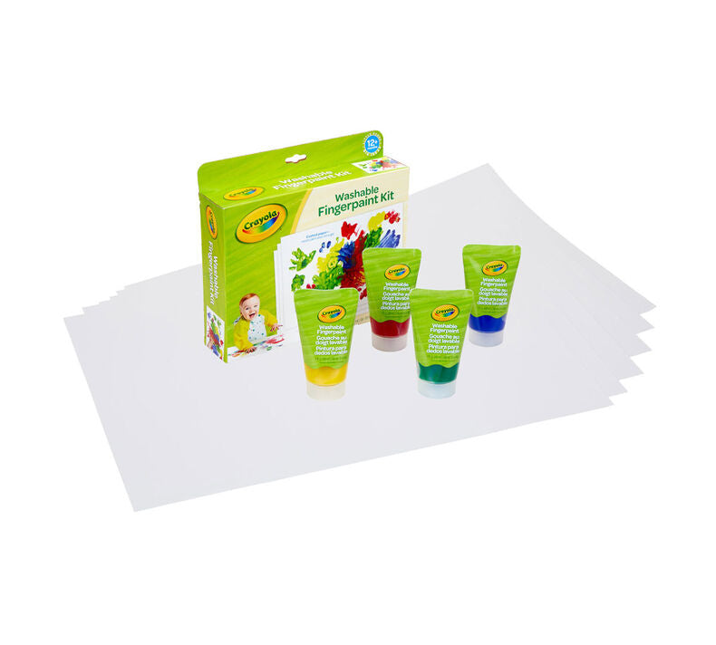 My First Crayola Washable Fingerpaint Kit