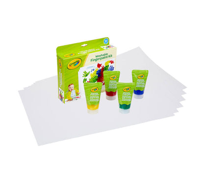 My First Crayola Washable Fingerpaint Kit