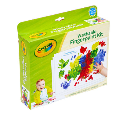 My First Crayola Washable Fingerpaint Kit