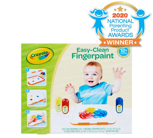 Crayola Easy-Clean Fingerpaint