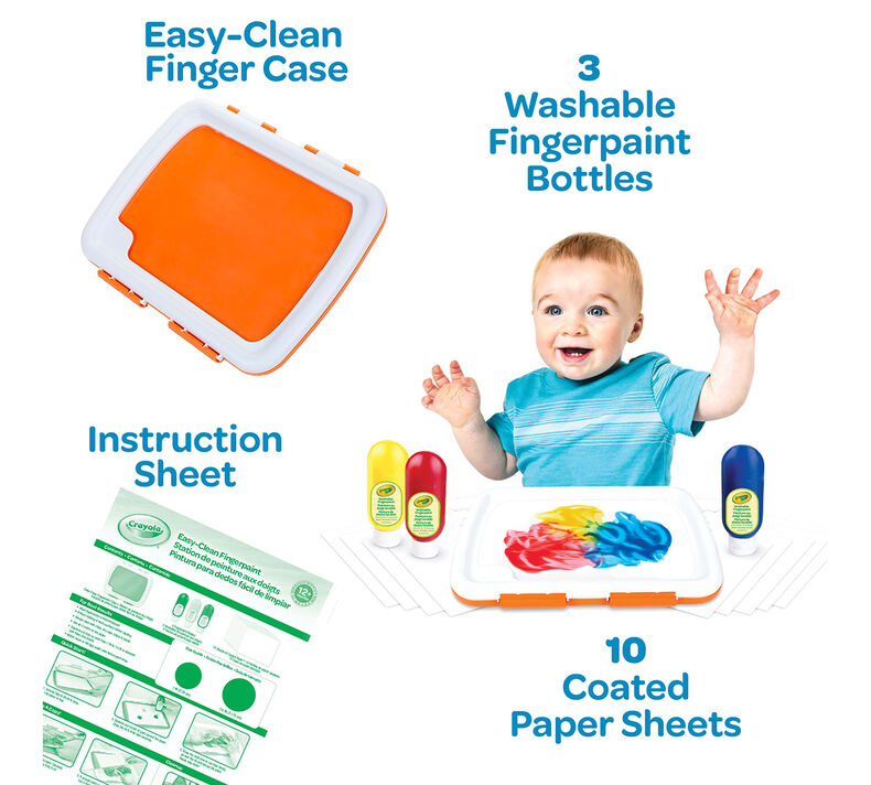 Crayola Easy-Clean Fingerpaint
