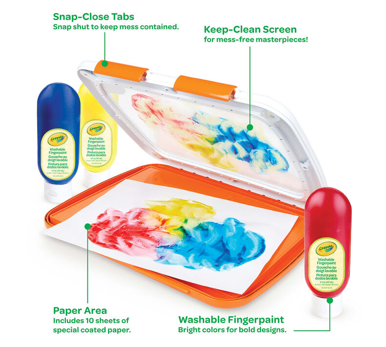 Crayola Easy-Clean Fingerpaint