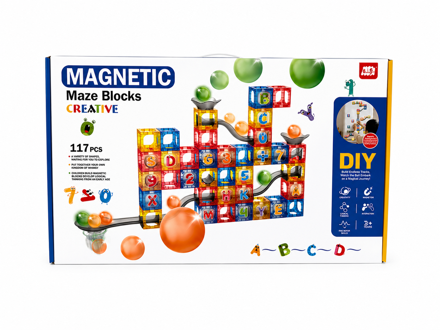 Magnetic Maze Blocks