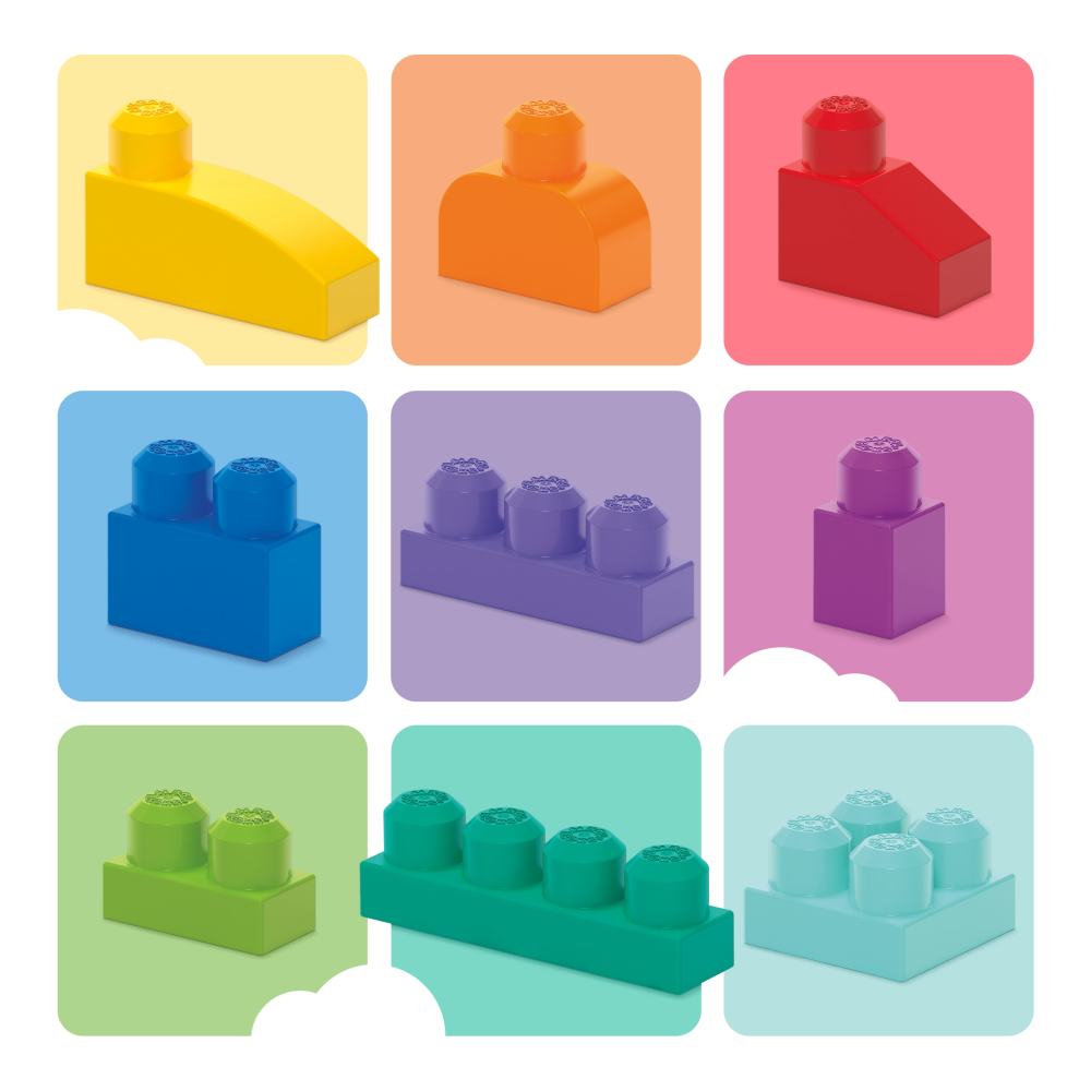 Mega Bloks First Builders Toddler Blocks Toys Set