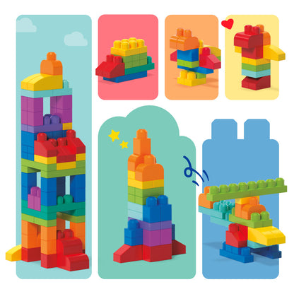 Mega Bloks First Builders Toddler Blocks Toys Set