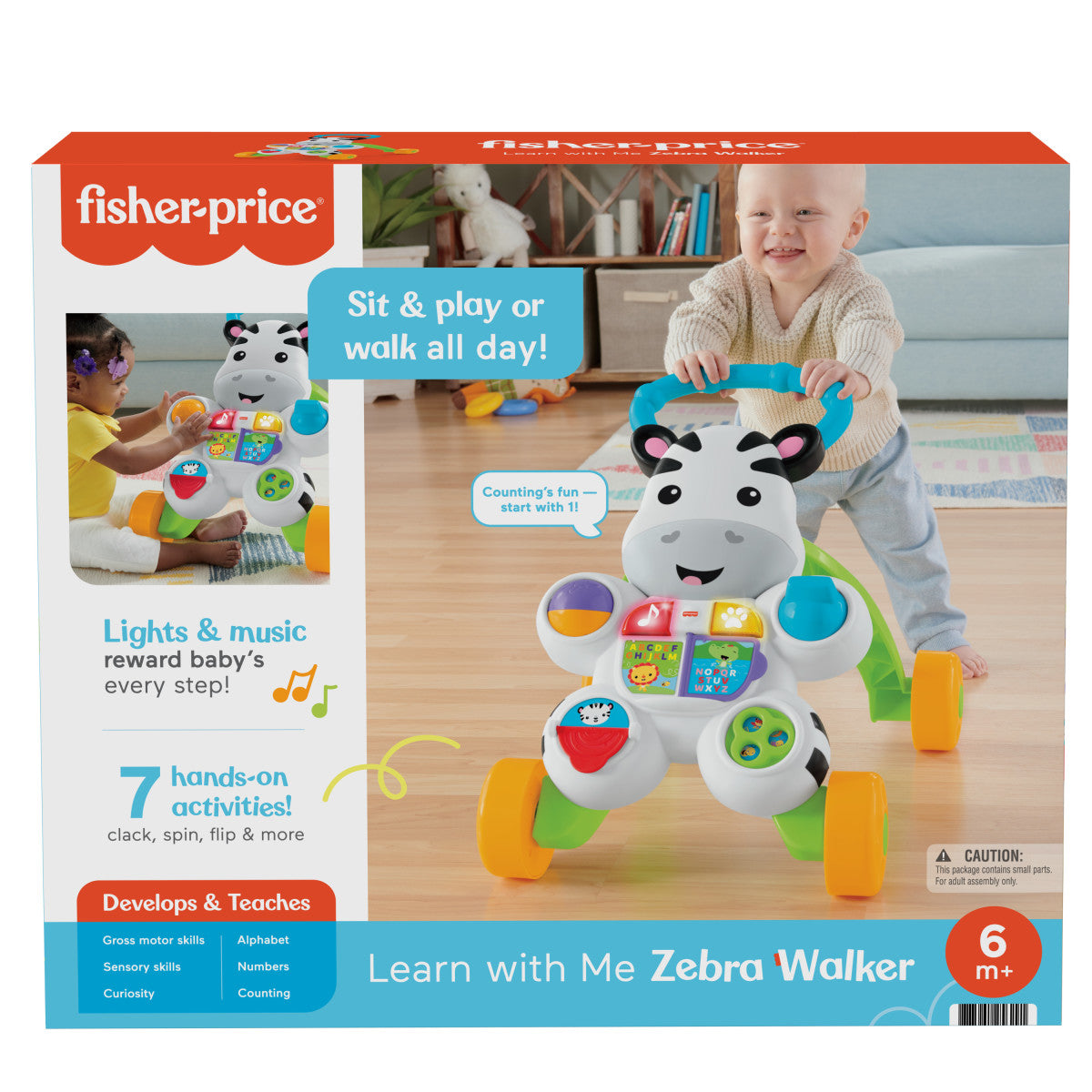Fisher Price Learn with Me Zebra Walker