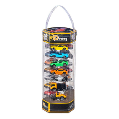 D-Power Diecast Cars Pack: 1:64 Scale 20-Piece