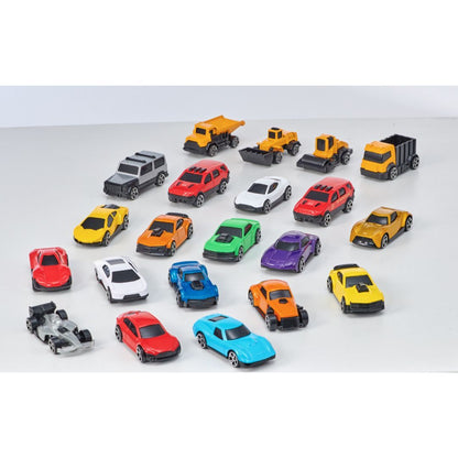D-Power Diecast Cars Pack: 1:64 Scale 20-Piece