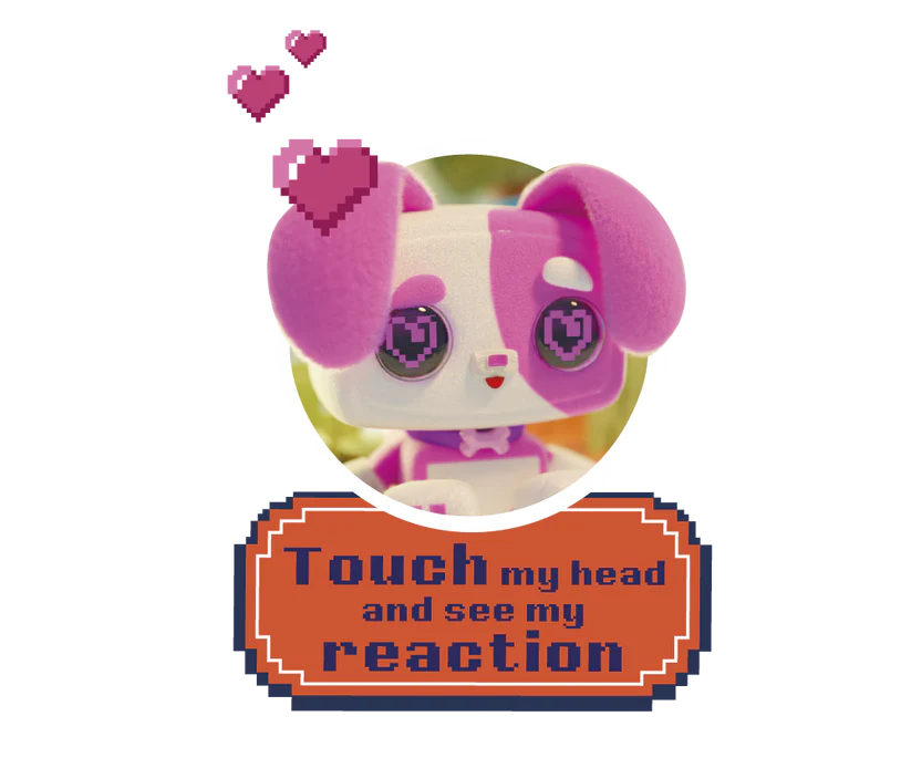 Pixel Hugs Electronic Plush